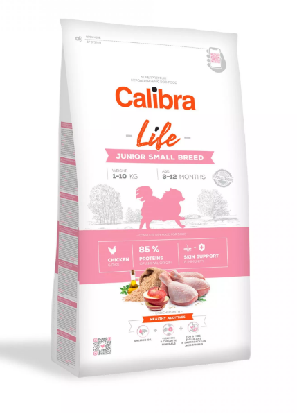 Calibra Dog Life Junior Small Breed Chicken 2x6kg