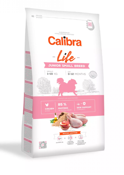 Calibra Dog Life Junior Small Breed Chicken 1,5kg