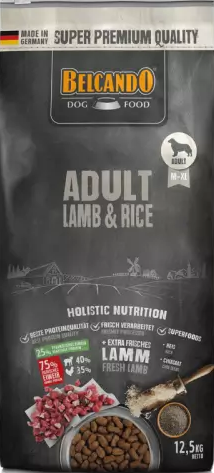 Belcando Adult Lamb & Rice 12,5kg