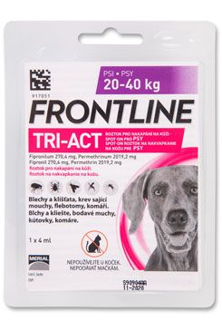 Frontline TRI-ACT Spot on dog L 20-40kg