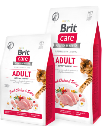 Brit Care Cat Grain Free Adult Activity Support 7kg