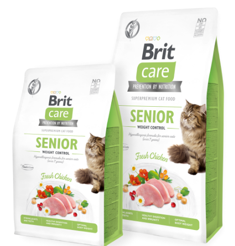 Brit Care Cat Grain Free Senior Weight Control 7kg