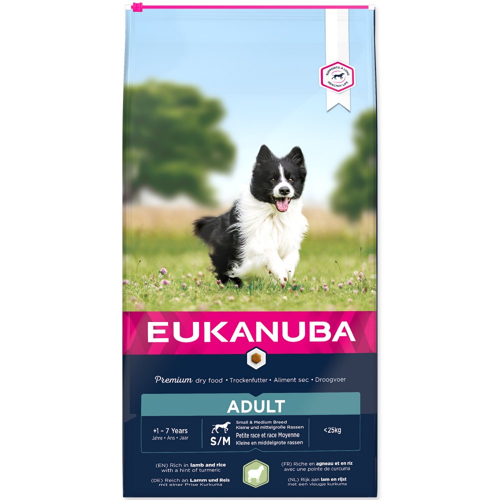 Eukanuba Adult Small & Medium Lamb 12kg