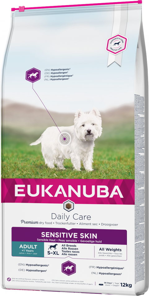 Eukanuba Daily Care Sensitive Skin 12kg