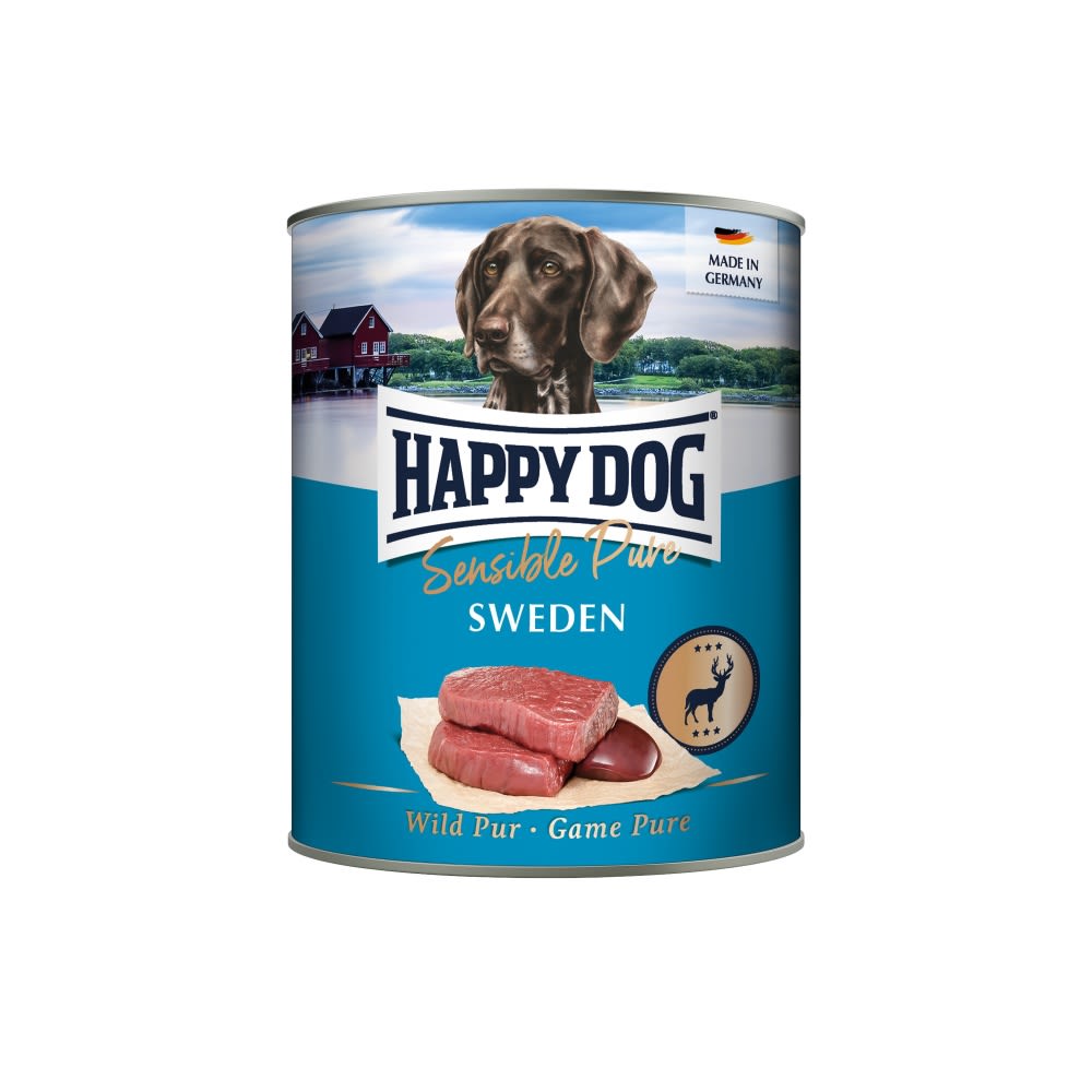 Happy Dog Sensible Wild Pur Sweden 800g