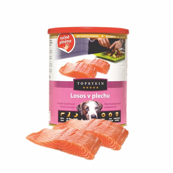 Topstein Konzerva Losos v plechu 800g