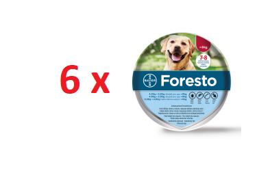 Foresto Multipack antiparazitní obojky 70 cm 6ks