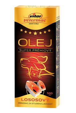 Vitar Veterinae Lososový olej 200 ml