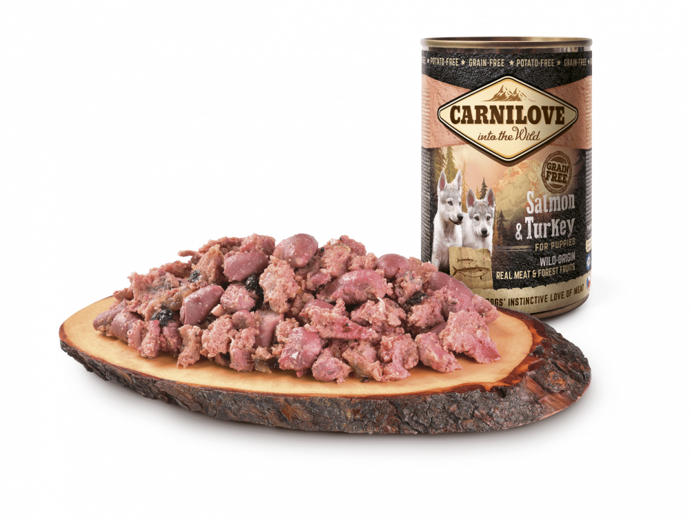 Carnilove Dog Puppies Wild Meat Salmon & Turkey_nw