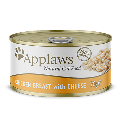 Applaws konzerva Cat kuřecí prsa a sýr 70g