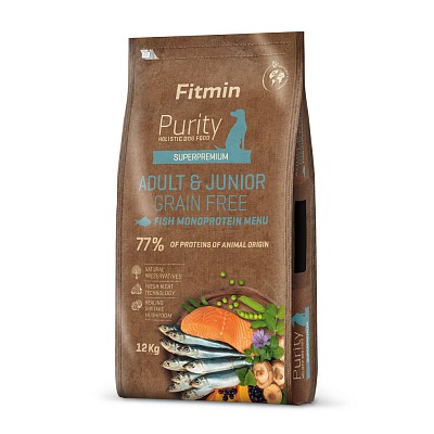 Fitmin Dog Purity Grain Free Adult&Junior Fish 12kg