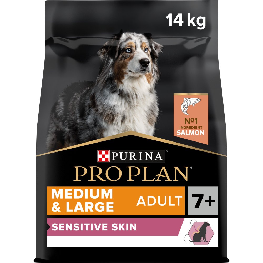 Pro Plan Medium & Large 7+ Sensitive Skin Salmon 14kg