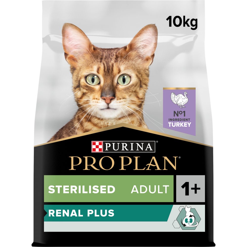 Pro Plan Cat Sterilised Renal Plus Turkey 2x10kg