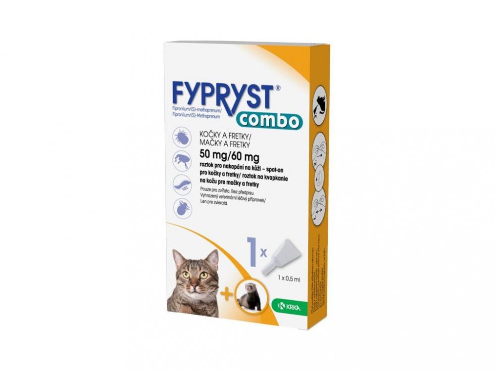 Fypryst COMBO spot on cat, fretka 1x0,5ml