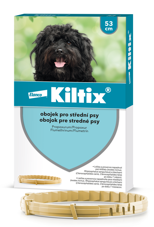 Kiltix antiparazitní obojek 53 cm