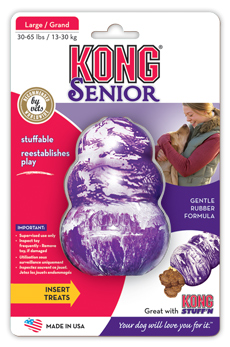 Hračka guma Senior Kong medium