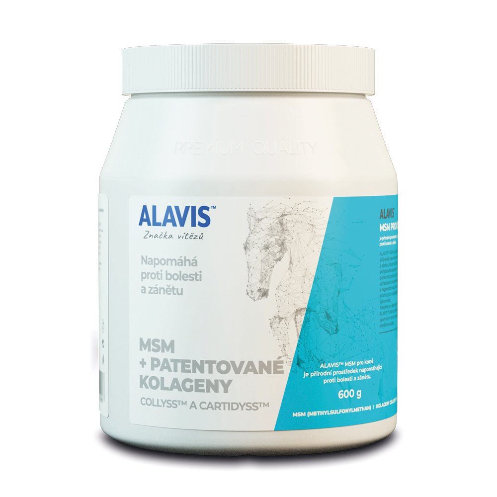 Alavis MSM pro koně 2x600g