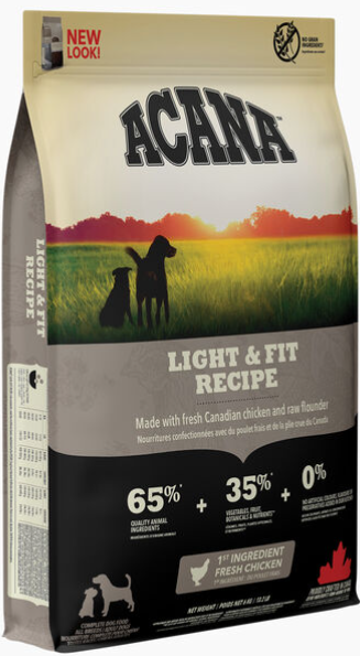 Acana Dog Light & Fit Recipe 2x11,4kg