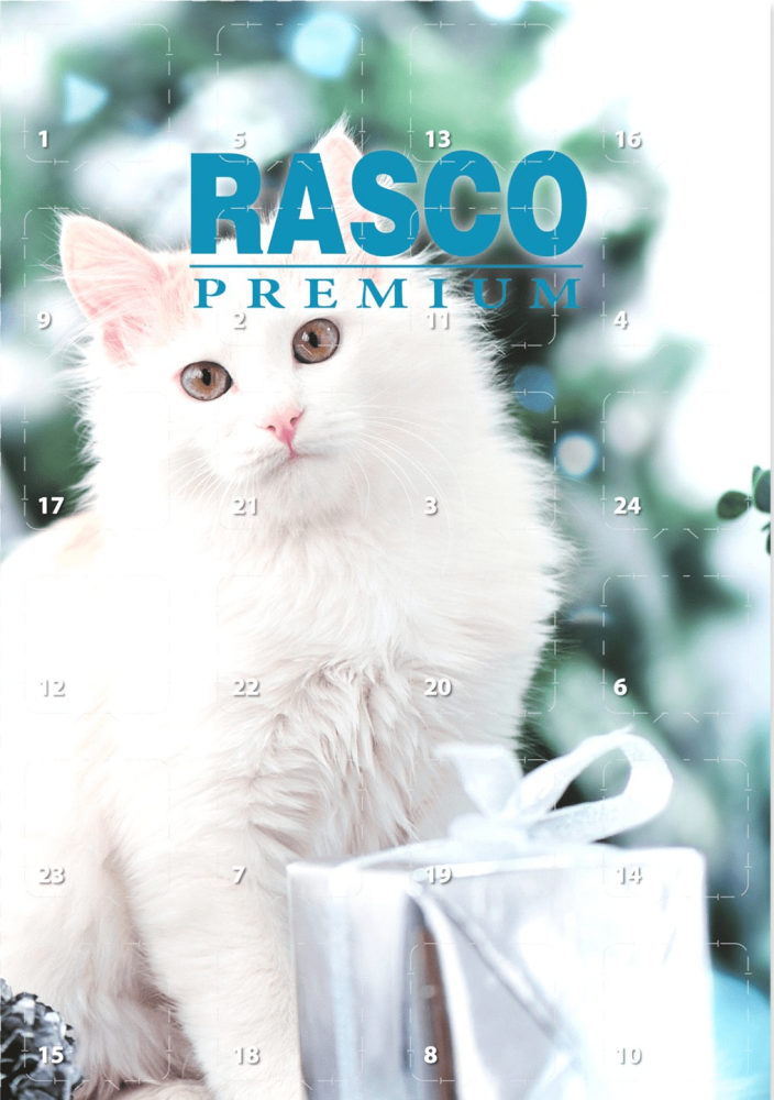 Adventní kalendář Rasco Cat Premium 96g