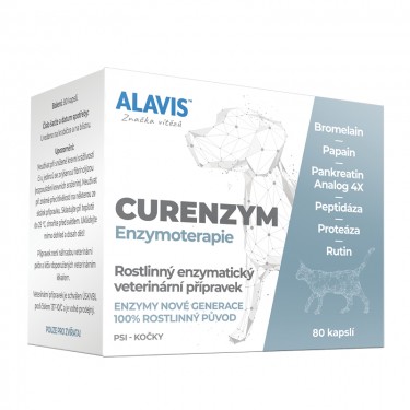 Alavis Curenzym Enzymoterapie 80 cps