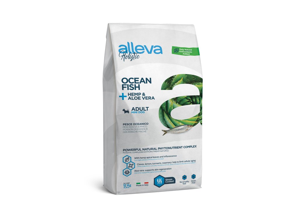 Alleva Holistic Adult Ocean Fish Mini 12kg