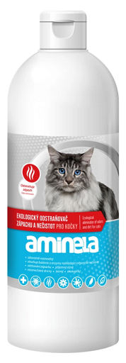Aminela Clean ekologický odstraňovač zápachu a nečistot pro kočky 1l