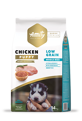Amity Super Premium Dog Low Grain Puppy Chicken 