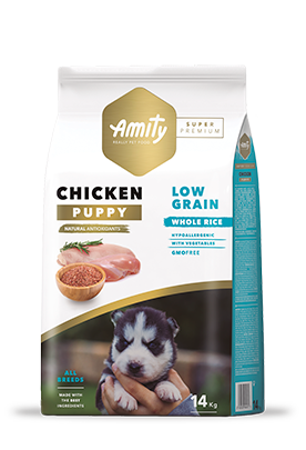 Amity Super Premium Dog Low Grain Puppy Chicken 14kg