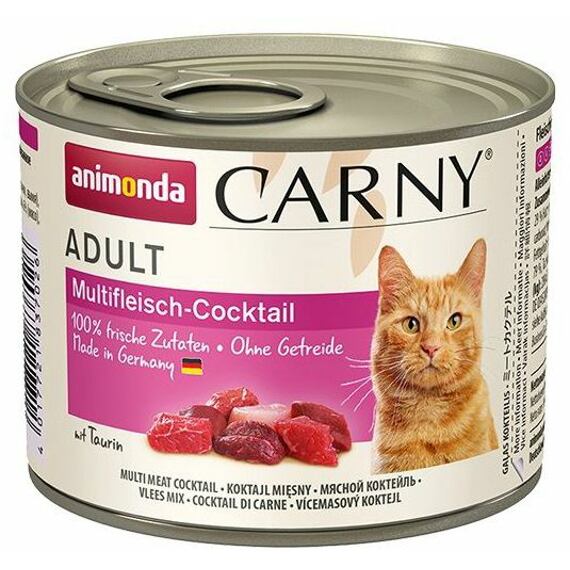 Animonda Cat Carny Adult masový koktejl 6x200g
