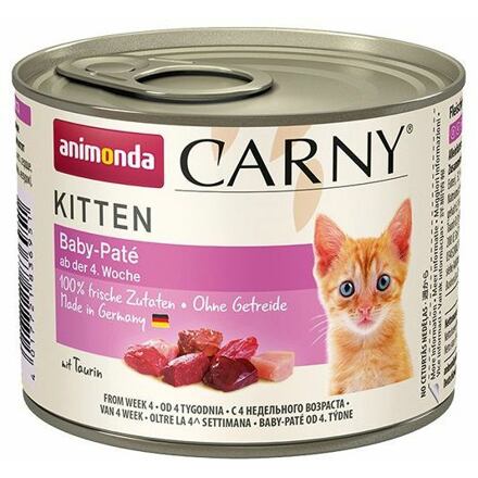 Animonda Kitten Baby-Paté hovězí+kuřecí 200g