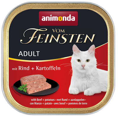 Animonda Paštika Cat hovězí + brambory pro kočky 100g