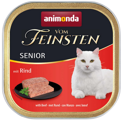 Animonda Paštika Cat Senior hovězí 100g