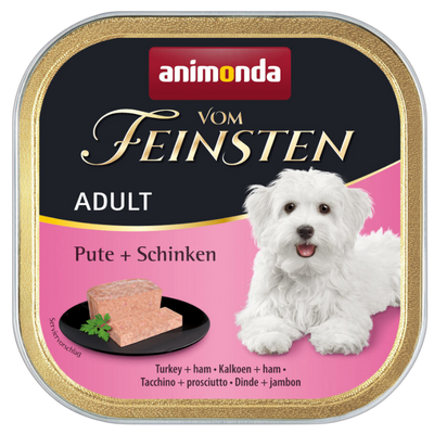 Animonda Paštika Dog Adult krůta + šunka 150g