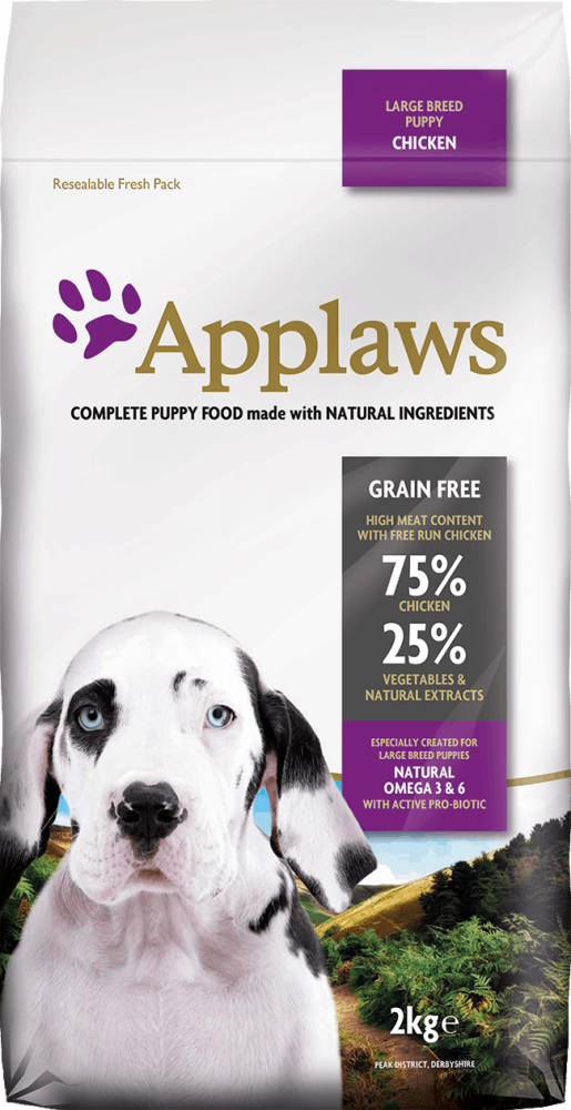 Applaws Dog Puppy Large Chicken 2x7,5kg