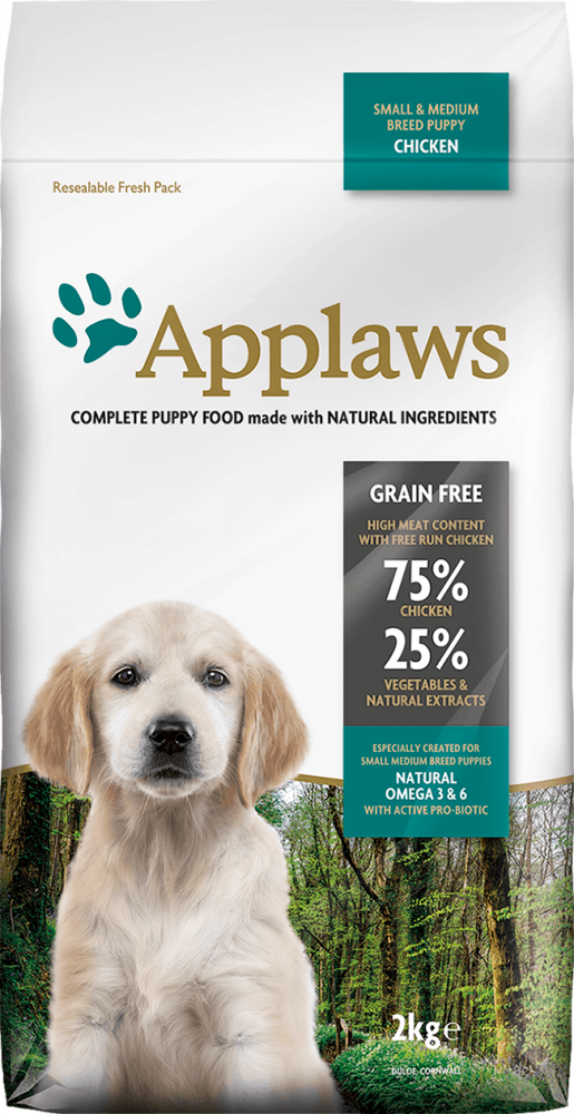 Applaws Dog Puppy Small&Medium Chicken 2kg