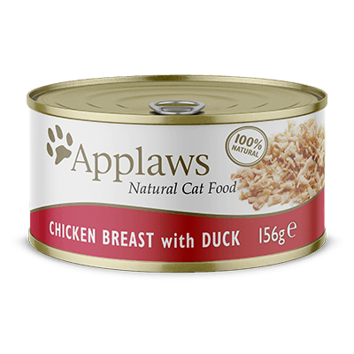 Applaws konzerva Cat kuřecí prsa a kachna 70g