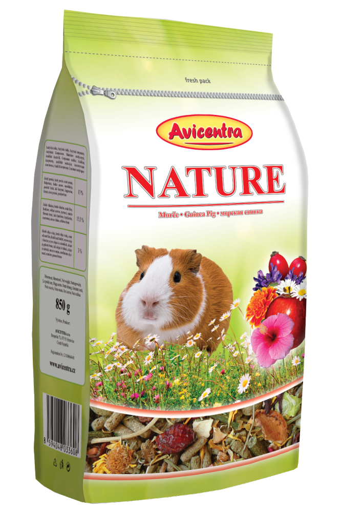 Avicentra Morče Nature Premium 850g