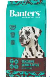 Banters Dog Adult Sensitive Salmon&Potato 2x15kg