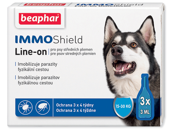 BEAPHAR Line-on IMMO Shield pro psy M 3x3ml