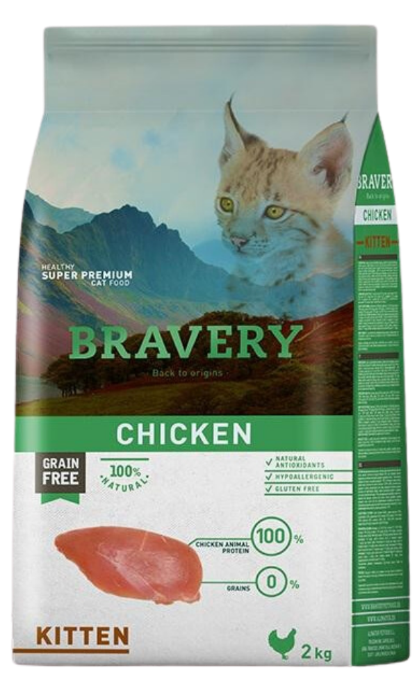 Bravery Cat Kitten 2kg
