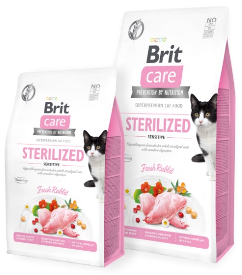 Brit Care Cat Grain Free Sterilized Sensitive 7kg