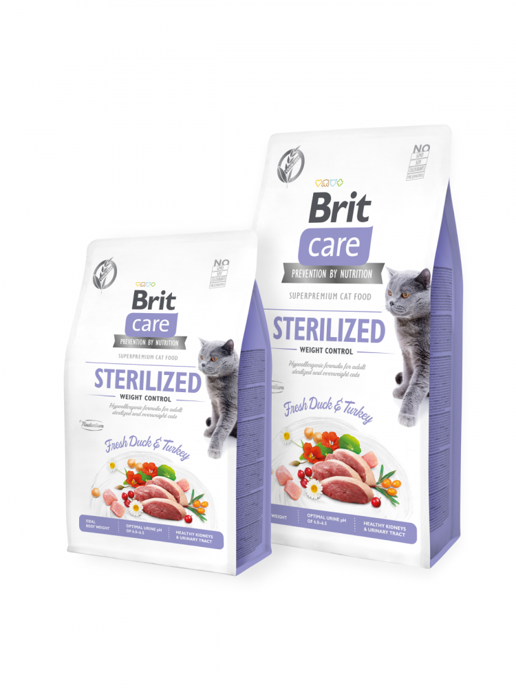 Brit Care Cat Grain Free Sterilised Weight Control 2kg