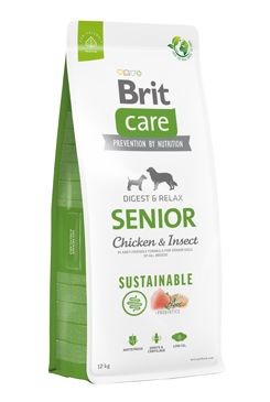 Brit Care Sustainable Senior Chicken & Insect 12kg