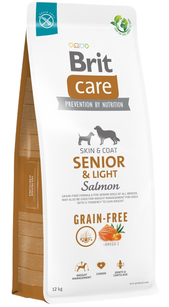 Brit Care Grain Free Senior & Light Salmon & Potato_new