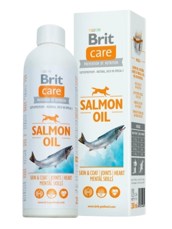 Brit Care lososový olej 250 ml