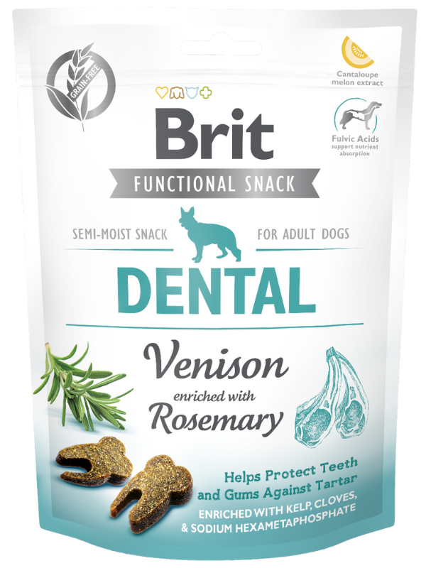 Brit Dog Functional Snack Dental Venison 150g