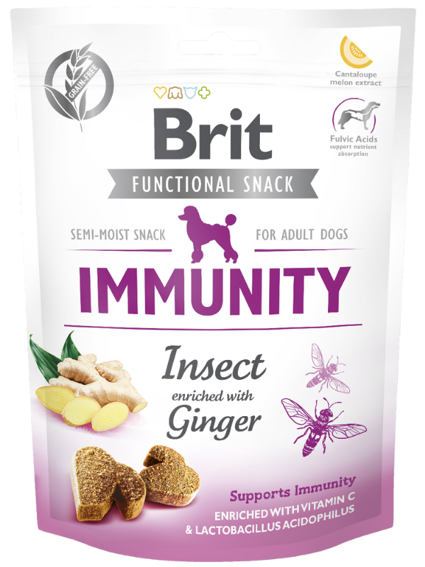 Brit Dog Functional Snack Immunity Insect 150g