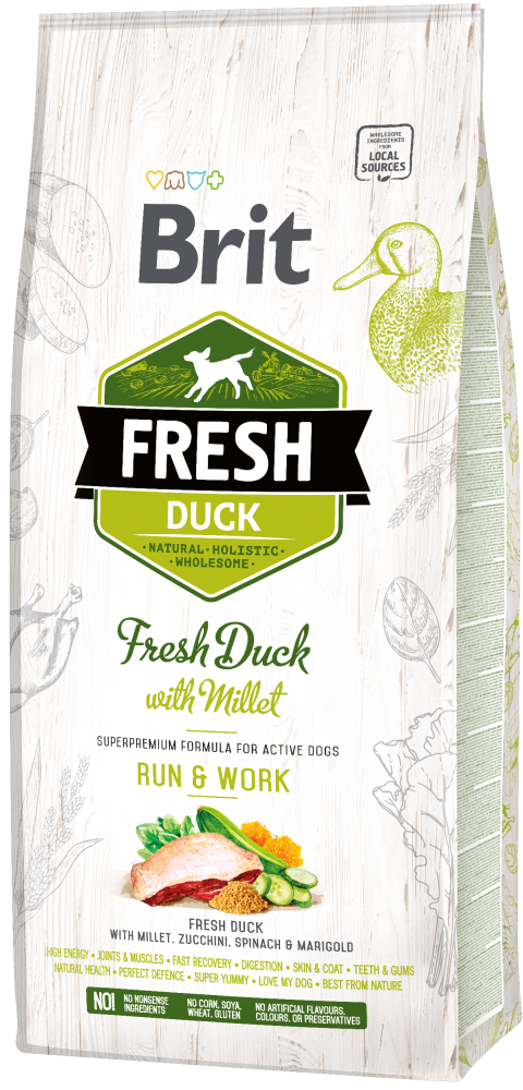 Brit Fresh Duck with Millet Active Run & Work_new