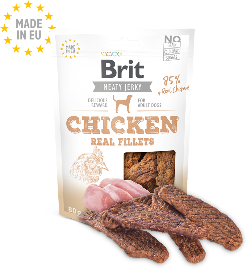 Brit Jerky Chicken Fillets 200 g