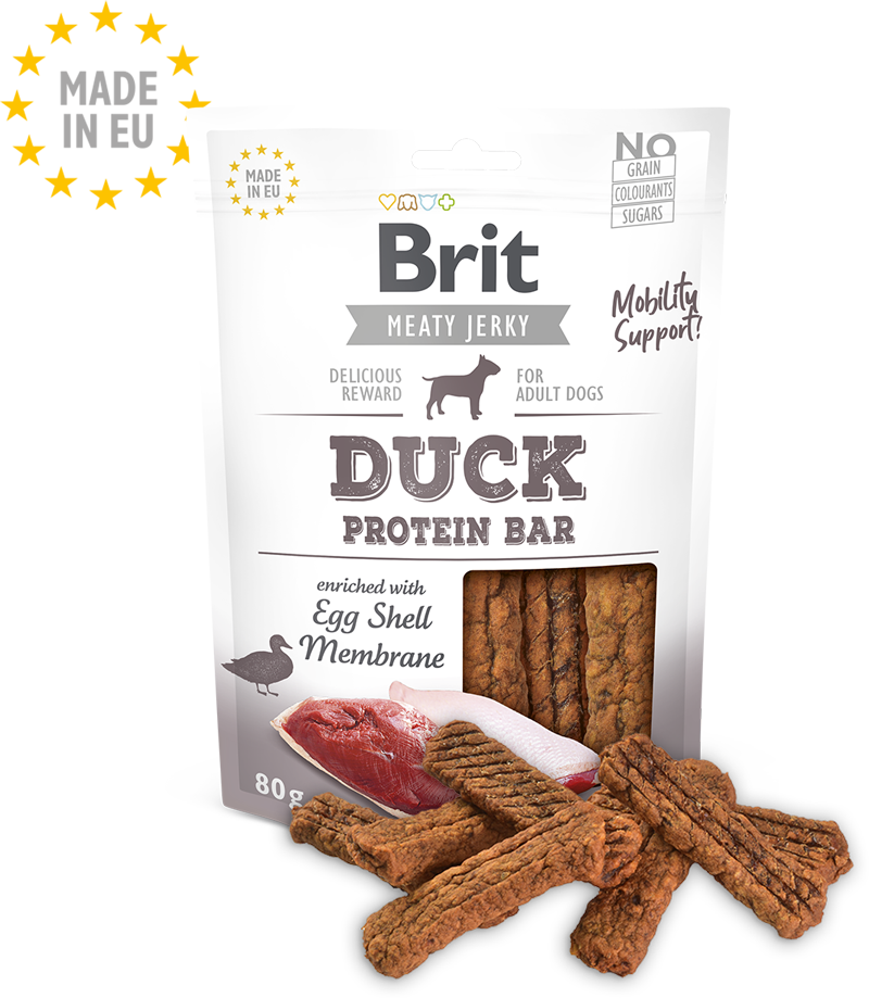 Brit Jerky Duck Protein Bar 80g_d